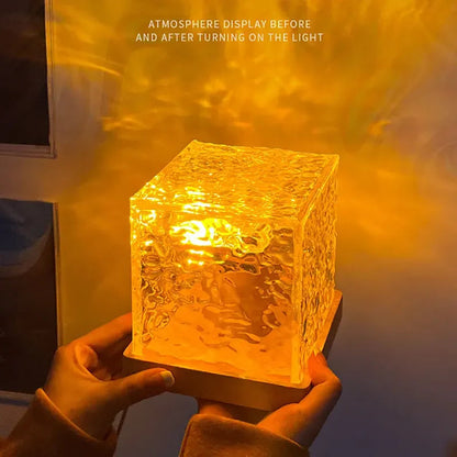 Crystal Lamp Water Ripple Projector